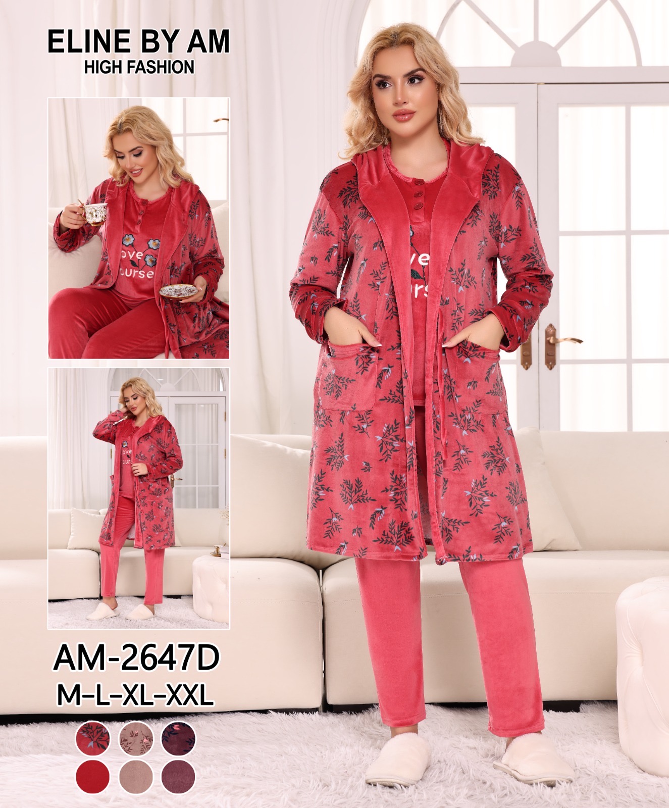 Pyjama 3 piece eline model 1