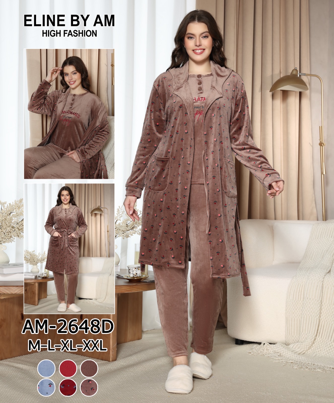 Pyjama 3 piece eline model 3