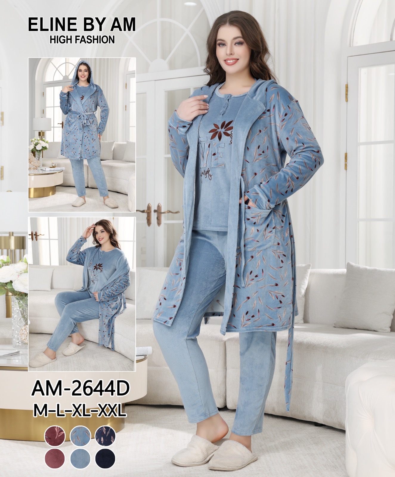 Pyjama 3 piece eline model 4