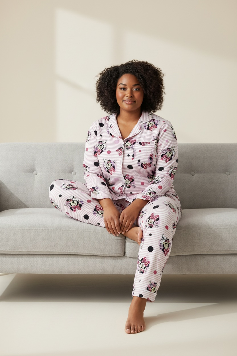 Pyjama disney katifa micky mouse