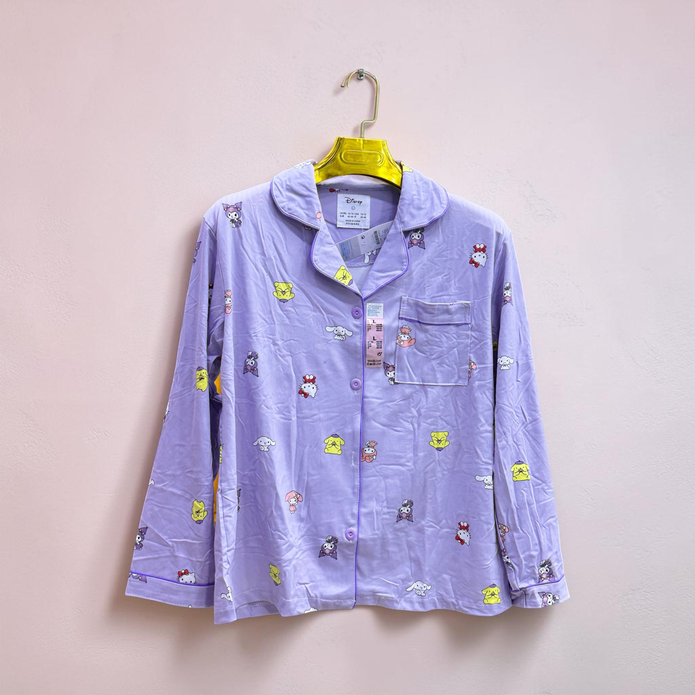 Pyjama disney mauve
