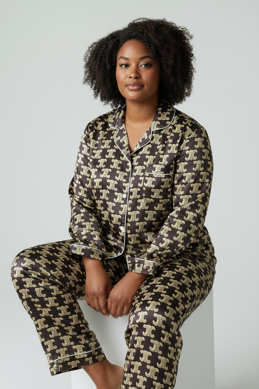 Pyjama_satain_fendi