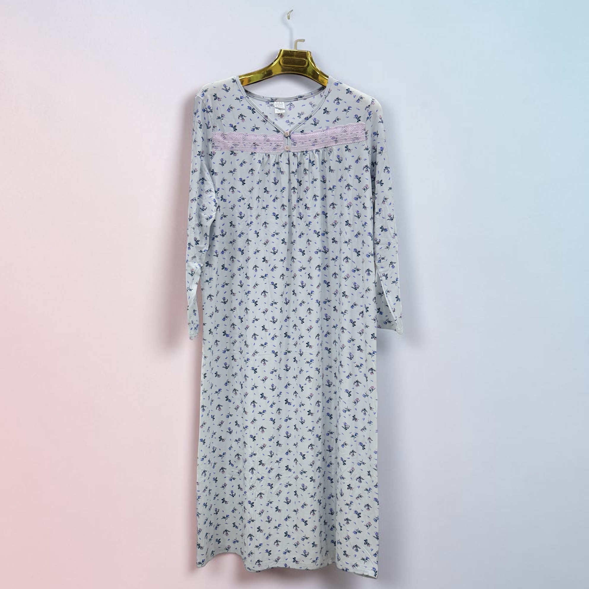 ROBE manche longue dontel