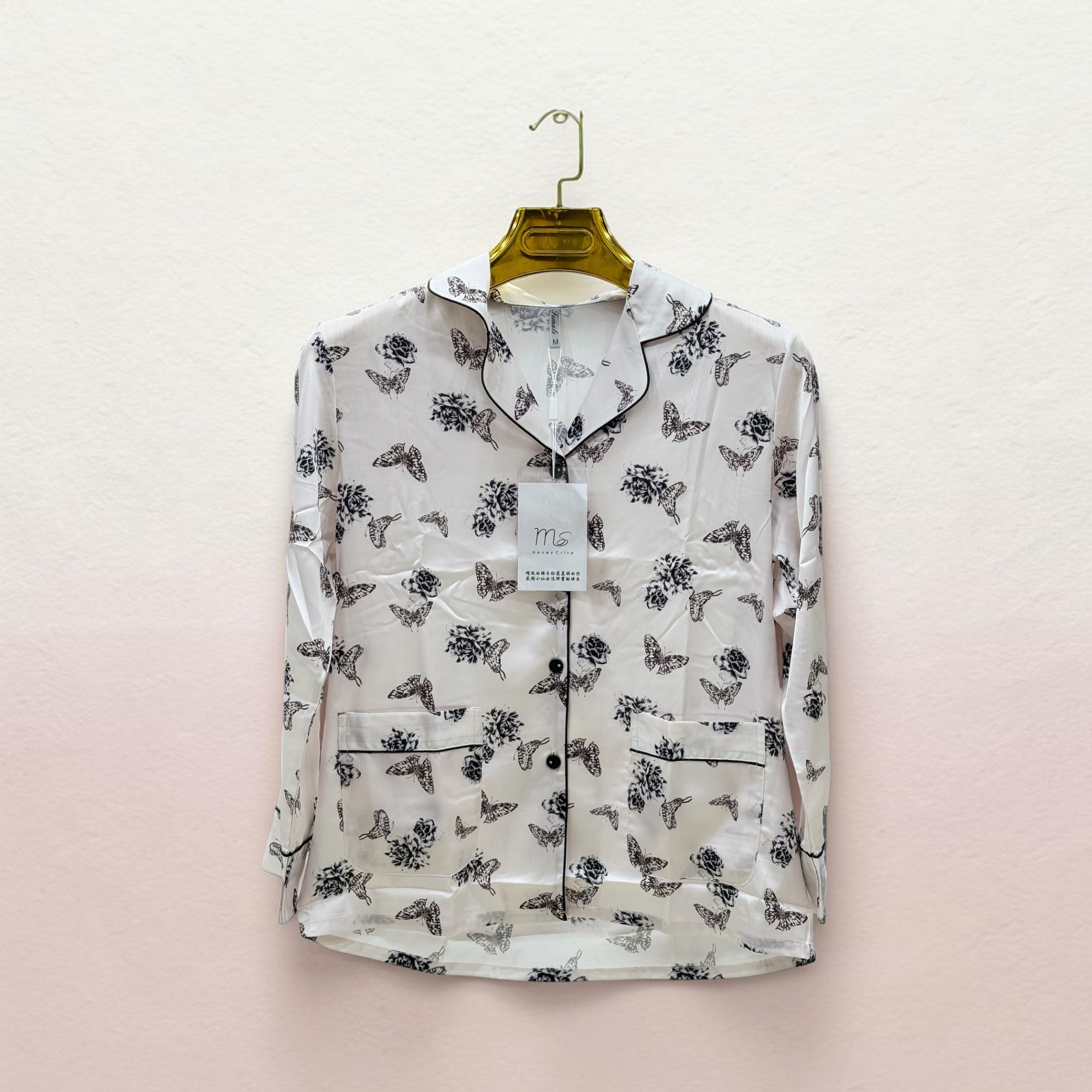 Pyjama Satain papillon