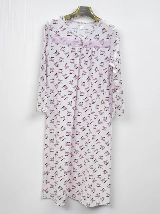 ROBE manche longue dontel