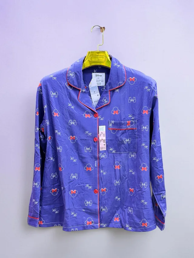 Pyjama disney mauve fancé