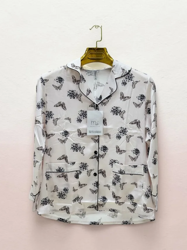 Pyjama Satain papillon